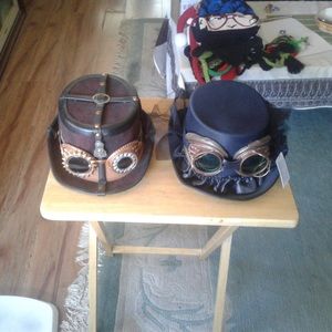 <<<His and Hers Steam Punk Cosplay Hats NEW>>>